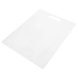 Cutting Board, Dishwasher- Safe Plastic Chopping Board for Kitchen with Easy Grip Handle,  White In Australia - Darrahopens