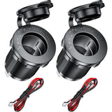Cigarette Lighter Socket, Waterproof Cigarette Lighter Socket Replacement Kit for Car Boat Marine Motorcycle Truck Golf Cart In Australia - Darrahopens