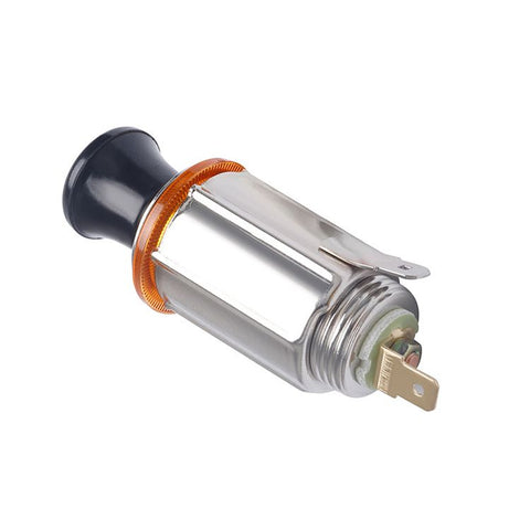 Lighter Element Socket Plug Socket, Auto Cigarette Lighter with Eject Button,Cigarette Lighter Replacement Accessory Push Button
