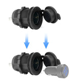 Car Cigarette Lighter Socket Waterproof and Dustproof plug socket for Car Truck Motobike Boats Marine  with Fuse &  Cable In Australia - Darrahopens