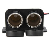 Car Cigarette Lighter Socket with Blade Fuse  Socket Cigarette Lighter Splitter Lighter Power Outlet Replacement Waterproof Plug