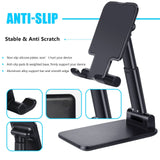2pc Cell Phone Stand for Desk,Angle Height Adjustable Phone Holder for Office,Compatible with Tablets,Charging Accessories
