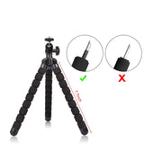 Phone Mini Tripod, Premium Flexible Mobile Phone Tripod Stand Compatible with  mall Digital Camera, Black