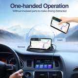 Car Phone Holder, Car Phone Mount Silicone Car Pad Mat for Various Dashboards, Slip Free Desk Phone Stand Compatible