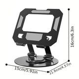 Tablet Stand, Adjustable Thick Phone Case Stand Compatible with All Mobile Phone  Traveling Swivel Tablet Holder Lifting