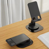 2pc Cell Phone Stand, Fully Foldable Phone Holder for Desk, Desktop Mobile Phone Cradle Dock Compatible In Australia - Darrahopens