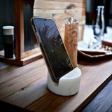 LuxurMarble Cell Phone Stand Holder for Cellphone Tablet Heavy Solid Real Stone Mobile Phone Stands In Australia - Darrahopens
