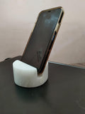 LuxurMarble Cell Phone Stand Holder for Cellphone Tablet Heavy Solid Real Stone Mobile Phone Stands In Australia - Darrahopens