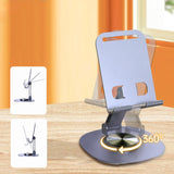 Extendable Cell Phone Stand, Aluminium Phone Holder for Desk, Multi-Angle/Height Adjustable Phone Stand Compatible In Australia - Darrahopens