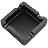 Cigar Ashtray Big Ashtrays for Cigarettes Outdoors Large Black Dual-use Rest Unbreakable Silicone Cigar Cigarette Ashtray