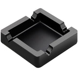 Cigar Ashtray Big Ashtrays for Cigarettes Outdoors Large Black Dual-use Rest Unbreakable Silicone Cigar Cigarette Ashtray