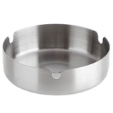 Stainless Steel Ashtrays  Indoor Round Ashtray,  Slots Each Cigar Ashtray Tabletop Round Stainless Steel Ash Tray Suitable