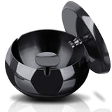 2pc Ashtray, Outdoor Ashtray with Lid, Stainless Steel Home Ash Tray Set for Cigarettes, Cool Ashtray for Outside and Indoor Use In Australia - Darrahopens