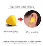 2pc Soft Moldable Silicone Putty Ear Plugs -Comfortable Small Earplugs for Swimming, Bathing, Travel, Loud Events and Flying In Australia - Darrahopens
