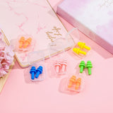10pc Swimming Earplugs Silicone Noise Cancelling Ear Plugs Reusable Waterproof Earplugs with Case for Swimming and Sleeping