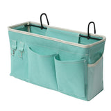 Bedside Storage Bag Hanging Organizer for,Dorm Rooms Bed Rails,Can be Placed Glasses,Books,Mobile Phones,Keys (Green) In Australia - Darrahopens