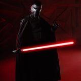 Colors Changeable,  Detachable Force Alloy Sword,Light Cosplay Toy Support Heavy Dueling with Sound Fonts  Black In Australia - Darrahopens