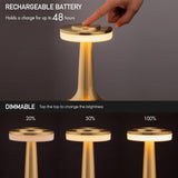 Portable Table Lamp with Touch Sensor, Brightness, Rechargeable Battery Up to  Usage, Night Light for Kids Nursery