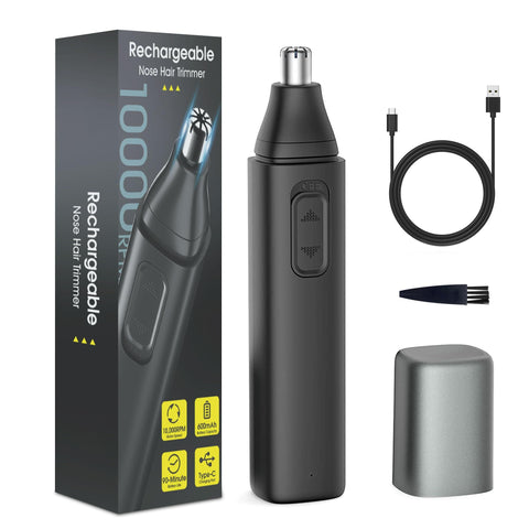 Nose Hair Trimmer for Men–  Rotating Dual-Blade Waterproof Nose Clippers, No Pull, Precision Cutting for Ear and Eyebrows In Australia - Darrahopens