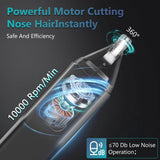Nose Hair Trimmer for Men–  Rotating Dual-Blade Waterproof Nose Clippers, No Pull, Precision Cutting for Ear and Eyebrows In Australia - Darrahopens