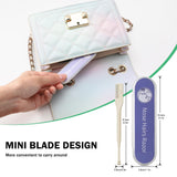 3pc Manual Nose Hair Trimmer - Rotating Nasal Hair Razor Cutter with Ear Picker for Women and Men -Portable Nostril Hair Remover Tools