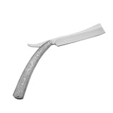 Professional Straight Razor with First Layer Cowhide Strop - Straight Edge Premium Stainless Steel Shaver Razor for Men Home