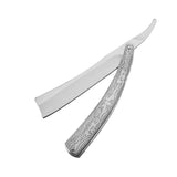 Professional Straight Razor with First Layer Cowhide Strop - Straight Edge Premium Stainless Steel Shaver Razor for Men Home