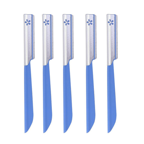 5pc Straight Edge Travel Razors For Bags Grooming Kit Blade Trimmer For Men After Black Color Dye Balm Oil Wash Replacement In Australia - Darrahopens