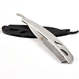 2pc Men Straight Edge Shaving Razor Knife Handle Badger-hair Beard Shaving Brush Tool Kit and Refill Blades Kit In Australia - Darrahopens
