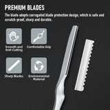 Hair Thinning Knife Hairdressing Barber Razor Hair Texturizing Cutting Razor with Replacement Stainless Steel Blades In Australia - Darrahopens