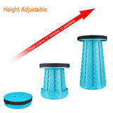 Portable Retractable Folding Telescoping Foldable Camping Stool Holds  for Outdoor Fishing Hiking Gardening Travel BBQ In Australia - Darrahopens