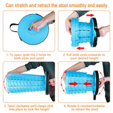 Portable Retractable Folding Telescoping Foldable Camping Stool Holds  for Outdoor Fishing Hiking Gardening Travel BBQ