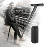Travel Stool - A Compact Collapsible Stool with a Telescoping Neck to Adjust Seating Height & Supports Up In Australia - Darrahopens