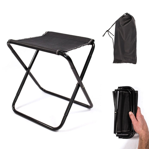 Small Collapsible Stool, Foldable Camp Chairs for Outdoor Travel Fishing Hunting Sitting Hiking Backpacking Seats In Australia - Darrahopens