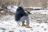 Small Collapsible Stool, Foldable Camp Chairs for Outdoor Travel Fishing Hunting Sitting Hiking Backpacking Seats In Australia - Darrahopens