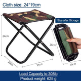 Mini Portable Folding Stool, Camping Fishing Stool for Adults Fishing Hiking Gardening and Beach with Carry Bag In Australia - Darrahopens