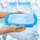 2pc  Large Ice Molds for Ice Bath,Water Chiller for Cold Plunge,Silicone Ice Cube Molds for Cold Plunge Accessories, Freezer Molds In Australia - Darrahopens