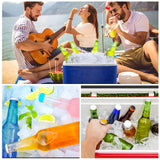 2pc  Extra Large Ice Block Mold Silicone Ice Cube Molds Reusable Ice Cube Tray Foldable Big Ice Bath Cubes Molds Ice Makers