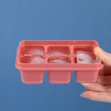 3pc  Large Ice Cube Tray,Silicone Freezer Container,Freeze & Store Soup, Sauce, Broth,Leftovers - Makes Perfect  Cup