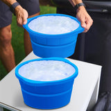 2pc Extra Large Ice Block Mold,Extra Thick Round Silicone Ice Cube Molds Reusable Giant Ice Cube Bricks Maker Ice Tray In Australia - Darrahopens