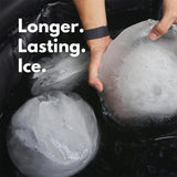 2pc Extra Large Ice Block Mold,Extra Thick Round Silicone Ice Cube Molds Reusable Giant Ice Cube Bricks Maker Ice Tray In Australia - Darrahopens
