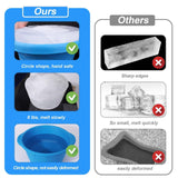 2pc Extra Large Ice Block Mold,Extra Thick Round Silicone Ice Cube Molds Reusable Giant Ice Cube Bricks Maker Ice Tray In Australia - Darrahopens