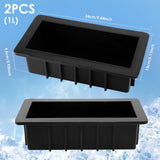 2 pc  Extra Large Silicone Ice Block Mold -Reusable Steel Reinforced Silicone Molds, Big Ice Cube Molds, Ice Bath Chiller