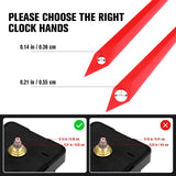 10 pc  Clock Hands - Wall Clock Hands Needles Clock Pointers Clock Hands Replacement Parts Accessories for Parts Replacement In Australia - Darrahopens