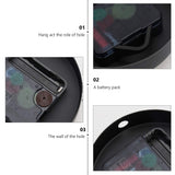Clock Hands Metal Clock Movement Mechanism Wall Clocks Clock Home Art Decor Kit Clock Needle Clock Pointer (Without Battery)