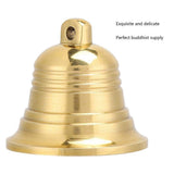 Copper Feng Shui Bell Good Luck Protection Bell Wealth Safe Peace Lucky Ornament Buddhist Supplies Aeolian Bell