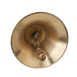 Hand Call Bell with Brass Solid Wood Handle,Very Loud Handbell， Large Hand Bell ，Hand Bells for Kids and Adults, Used