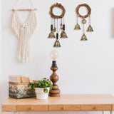 2pc  Witch Bells Protection Door Hangers Witch Wind Chimes Wreath Handmade Hanging Witch Bells Wiccan Magic Wind Chimes In Australia - Darrahopens