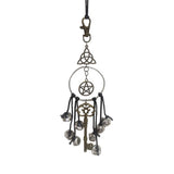 Witch Bells for Door Witchcraft Bells Supplies Wiccan Decor Altar Bell Antique Magic Keys Witchy Wicca Home Protection In Australia - Darrahopens