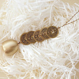 Bell Hanging Bell Good Luck Bell Chinese Feng Shui Bell with Coins for Wealth and Healthy Home Hanging Pendant Wind Chime In Australia - Darrahopens